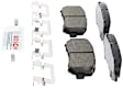 2023 Mazda CX-5 - Front Ceramic Brake Pad Set, 2.5L 4Cyl, Naturally Aspirated, QuietCast Series