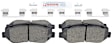 2023 Mazda CX-5 - Front Ceramic Brake Pad Set, 2.5L 4Cyl, Naturally Aspirated, QuietCast Series