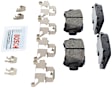 2013 Mazda CX-5 - Rear Ceramic Brake Pad Set, 2.0L 4Cyl, QuietCast Series