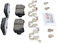 2013 Mazda CX-5 - Rear Ceramic Brake Pad Set, 2.0L 4Cyl, QuietCast Series