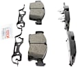 2018 Mercedes Benz GLE350 - Front Ceramic Brake Pad Set, 3.5L 6Cyl, QuietCast Series