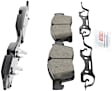 2018 Mercedes Benz GLE350 - Front Ceramic Brake Pad Set, 3.5L 6Cyl, QuietCast Series