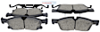 2018 Mercedes Benz GLE350 - Front Ceramic Brake Pad Set, 3.5L 6Cyl, QuietCast Series