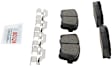 2014 Mercedes Benz CLA45 AMG - Rear Ceramic Brake Pad Set, 2.0L 4Cyl, QuietCast Series
