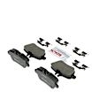 BC1646 Rear QuietCast Series Ceramic Brake Pad Set