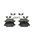 BC1646 Rear QuietCast Series Ceramic Brake Pad Set
