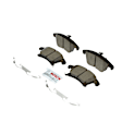 2019 Lincoln MKZ - Front Ceramic Brake Pad Set, 2.0L 4Cyl, QuietCast Series