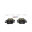 BC1665 Rear QuietCast Series Ceramic Brake Pad Set