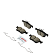 BC1665 Rear QuietCast Series Ceramic Brake Pad Set