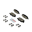 BC1679 Rear QuietCast Series Ceramic Brake Pad Set
