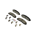 BC1691 Rear QuietCast Series Ceramic Brake Pad Set