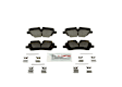 2021 Land Rover Discovery - Rear Ceramic Brake Pad Set, 2.0L 4Cyl, QuietCast Series