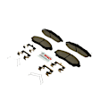 BC1723 Front QuietCast Series Ceramic Brake Pad Set