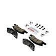 BC1731 Front QuietCast Series Ceramic Brake Pad Set
