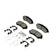 BC1737 Front QuietCast Series Ceramic Brake Pad Set