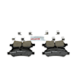 BC1775 Rear QuietCast Series Ceramic Brake Pad Set