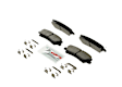 2015 Ford Mustang - Rear Ceramic Brake Pad Set, 3.7L 6Cyl, QuietCast Series