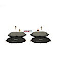 BC1794 Front QuietCast Series Ceramic Brake Pad Set