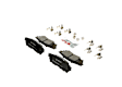 2020 Lexus NX300 - Rear Ceramic Brake Pad Set, 2.0L 4Cyl, QuietCast Series