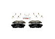 2020 Lexus NX300 - Rear Ceramic Brake Pad Set, 2.0L 4Cyl, QuietCast Series