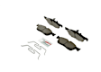 BC1838 Front QuietCast Series Ceramic Brake Pad Set