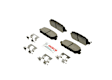 BC1841 Rear QuietCast Series Ceramic Brake Pad Set