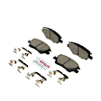 BC1844 Front QuietCast Series Ceramic Brake Pad Set