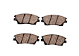 BC1847 Front QuietCast Series Ceramic Brake Pad Set