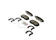 BC1855 Front QuietCast Series Ceramic Brake Pad Set
