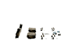 BC1879 Rear QuietCast Series Ceramic Brake Pad Set