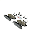 2019 Hyundai Santa Fe XL - Front Ceramic Brake Pad Set, 3.3L 6Cyl, QuietCast Series