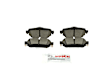 2020 Nissan Leaf - Rear Ceramic Brake Pad Set, With Power Operated Parking Brake, BATTERY EV (EV/BEV), QuietCast Series