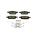 2019 Lincoln MKC - Front Ceramic Brake Pad Set, 2.0L 4Cyl, FWD, QuietCast Series