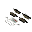 BC2102 Rear QuietCast Series Ceramic Brake Pad Set