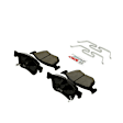2020 Honda Accord - Front Ceramic Brake Pad Set, 1.5L 4Cyl, QuietCast Series