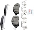 BC2138 Front QuietCast HD Series Ceramic Brake Pad Set