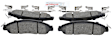 BC2138 Front QuietCast HD Series Ceramic Brake Pad Set