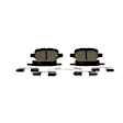 BC2168 Rear QuietCast Series Ceramic Brake Pad Set