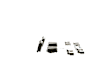 2019 Toyota Corolla - Rear Ceramic Brake Pad Set, 2.0L 4Cyl, QuietCast Series