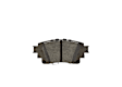 2019 Toyota Corolla - Rear Ceramic Brake Pad Set, 2.0L 4Cyl, QuietCast Series