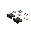 2021 Hyundai Kona - Rear Ceramic Brake Pad Set, 2.0L 4Cyl, QuietCast Series