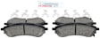 BC2208 Rear QuietCast Series Ceramic Brake Pad Set