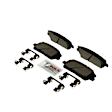 2020 Kia Telluride - Front Ceramic Brake Pad Set, 3.8L 6Cyl, QuietCast Series
