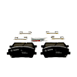 2020 Kia Telluride - Front Ceramic Brake Pad Set, 3.8L 6Cyl, QuietCast Series