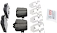 2020 BMW 330i - Rear Ceramic Brake Pad Set, 2.0L 4Cyl, With Silver Caliper