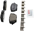 2022 Mercedes Benz GLE350 - Rear Ceramic Brake Pad Set, 2.0L 4Cyl, Without Sport Appearance Package, QuietCast Series