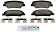 BC2299 Rear Ceramic Brake Pad Set