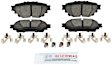2021 Lexus RC300 - Rear Ceramic Brake Pad Set, 3.5L 6Cyl