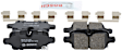 BC2374 Rear Ceramic Brake Pad Set