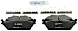 BC2383 Rear Ceramic Brake Pad Set